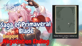 Honkai Star Rail Qingque Negotiation Ending  Codex Mistique  Saga of Primaveral Blade [upl. by Attenauq]