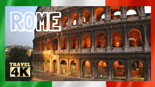 Le Colisée de Rome 🇮🇹 Une des Plus Grandes Œuvres de L Architecture Romaine en 4k Ultra HD italie [upl. by Gothurd224]