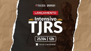 FOCO TOTAL ❘ TJRS  Lançamento Intensivo TJRS com Estudo Por Metas [upl. by Eronel]