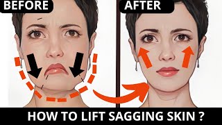 FACIAL MASSAGE TECHNIQUES TO STAY YOUNG  EXERCISES FOR SAGGING SKIN JOWLS LAUGH LINES FOREHEAD [upl. by Harias]