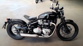 Triumph Bonneville Bobber  Retro Design and Technology  Ep 013 [upl. by Eliam]