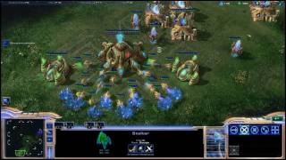 Protoss Tutorials Exploiting The 4 Gate Timing Attack [upl. by Wohlen626]