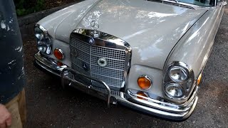 MERCEDES W108109 BUYERS GUIDE PART 1 RUST AREAS [upl. by Aisatsana]