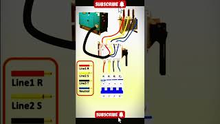 three phase connection changer system shorts 🔥 [upl. by Algernon422]