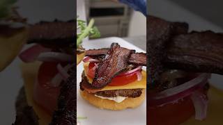 30 Day Dry Aged Ribeye Burger with Bacon and Garlic Ailoli [upl. by Bardo]