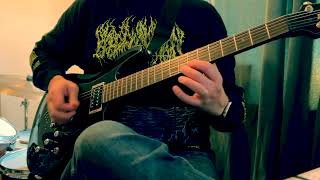 Blood Incantation  Obliquity of the Ecliptic   guitar cover  first half [upl. by Mcquillin]