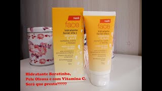 Hidratante Baratinho para Pele Oleosa Needs Face VIta C [upl. by Nirok]