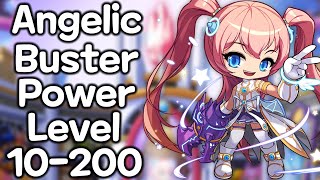 Angelic Buster PowerLevel 10200 IN 19 MINS [upl. by Persis735]