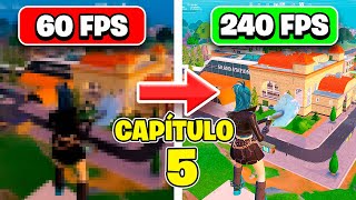 La MEJOR CONFIGURACION de FORTNITE CAPITULO 5 Aumentar FPS Reducir Input Lag  MateoZ [upl. by Junna]