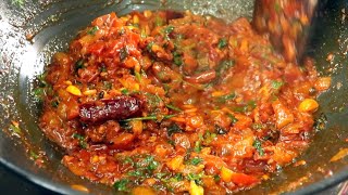 టమాటో కర్రీ రుచిగా చేయాలంటే ఇలాట్రై చేయండి  Tasty Tomato Curry  Tomato Curry In Telugu [upl. by Nauq]