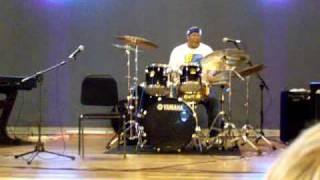 Billy Cobham in Panama  Using 4 STICKS [upl. by Gahan]