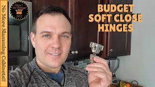 DIY Soft Close Cabinets  How To Install Cabinet Hinges [upl. by Giltzow]