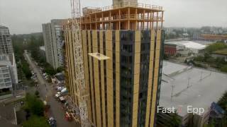 Worlds Tallest Wood Building  UBC Brock Commons [upl. by Ahtnammas]