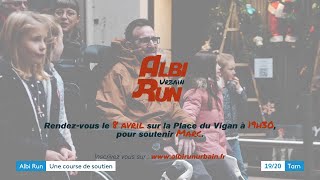 Albi run  la course solidaire se fera au profit dun commerçant tétraplégique [upl. by Alleon]