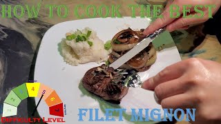 Perfect Filet Mignon Fine Dinning Steak Recipes [upl. by Aicsila660]