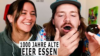 ONSTREAM GEKOTZT🤮🤮 1000 Jahre alte EIER ESSENBESTRAFUNG  LIVESTREAM mit FREUNDIN  Jan Schlappen [upl. by Sutphin]