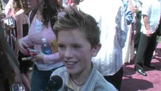 Freddie Highmore Interview  Charlie and the Chocolate Factory LA Premiere [upl. by Carena]