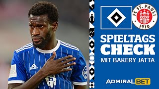 quotTUN ALLES FÜR DREI PUNKTEquot  Spieltagscheck amp Gewinnspiel mit Bakery Jatta I HSV vs FC St Pauli [upl. by Iz]