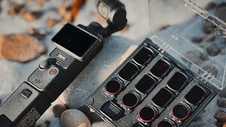 DJI Osmo Pocket 3 ND Filters by Freewell [upl. by Rafaelia]