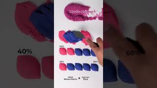 Mixing pink and blue kinetic sand 💗 asmr trending oddlysatisfying shorts sand [upl. by Ker793]