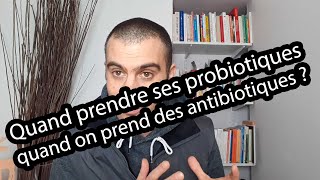 Quand prendre les probiotiques quand on est sous antibiotique  Par Cedric MyDiet [upl. by Avilys]