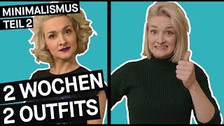 Minimalismus im Kleiderschrank Zwei Outfits für zwei Wochen Teil 2  PULS Reportage [upl. by Enilrad]