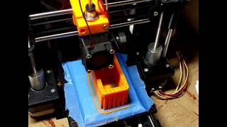 BrianPrintsThings REALLY FAST 3Dtje Mini 3D Printer at 120180mms [upl. by Brodench295]