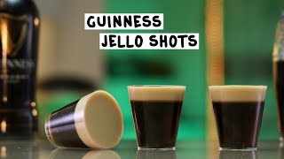 Guinness Jello Shots  Tipsy Bartender [upl. by Zilef]