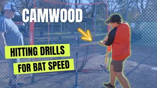 Camwood Bat Hitting Drills Boost Bat Speed Fast [upl. by Ainoval]