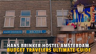 Hans Brinker Hostel Amsterdam  A Budget Travelers Ultimate Guide  Amsterdam Attractions [upl. by Le63]