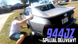 Unboxing the Porsche 944 GT Racing Widebody kit [upl. by Nirrat]