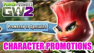 Plants vs Zombies Garden Warfare 2  Character Promotions quotLots Of Coinsquot [upl. by Lyrpa]