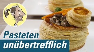 KÖNIGINPASTETEN selber machen  in 15 Minuten  Profi Derek [upl. by Nawak915]