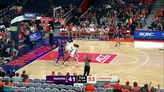 Highlights  Syracuse vs Niagara [upl. by Enimassej]