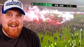 Reagerar på KLASSISKA ALLSVENSKAN MATCHER [upl. by Elana]