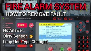 Fire Alarm System fault Troubleshoot  Consilium Fire detection system on ship  Fire alarm faults [upl. by Netsirhc]