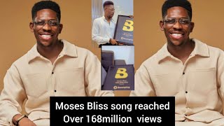 Moses Bliss songs Reached over 168 million views on Boomplaymusic [upl. by Stedman566]