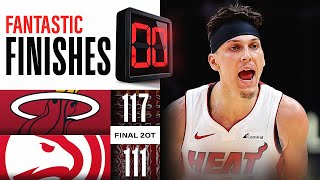 WILD 2OT ENDING Heat vs Hawks  April 9 2024 [upl. by Akire]