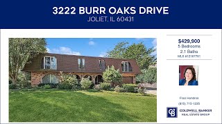 3222 Burr Oaks Drive Joliet Illinois Homes for Sale  wwwcoldwellhomescom [upl. by Mairb]