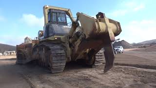 LARGEST DOZER KOMATSU D575A 2 by httpwwwpacificcranescom [upl. by Bandler]