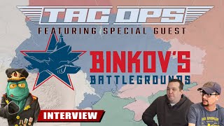 Binkov Battlegrounds on Tac Ops  Covert Cabal Interview [upl. by Odraboel953]