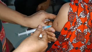 IM Intramuscular Arm injection Push Dexamethasone injection Video 24 Ep 64 Anik Health Tips [upl. by Leahcimnhoj622]