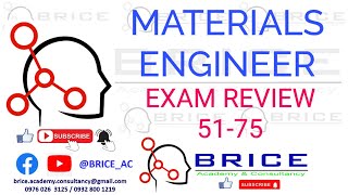 MATERIALS ENGINEER REVIEW 5175 [upl. by Calisa]