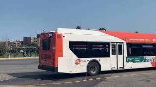 MiWay 2323  2023 New Flyer XDE40 [upl. by Anirbus]