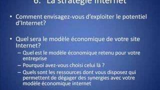 Business Plan  Votre stratégie internet vidéo 7 sur 10 [upl. by Fons267]