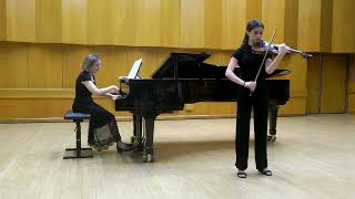 Avigail Tal Wieniawski Fantasy on themes from Gounods Faust Fisrt half [upl. by Erolyat]