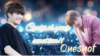 Control your emotionTaekook oneshot lovestory 💜hindi dubbed BTSot7skybangtan [upl. by Eniruam]