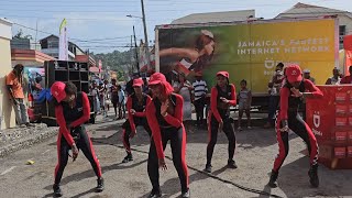 DIGICEL DANCER SHELL IN DOWN PORTLAND 🔥🔥🔥 [upl. by Lorene]