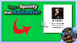 How to Sync Spotify with Rainmeter Skins Easy Fix for Music Player Issues  2024 [upl. by Redliw]