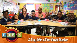 A Day With a First Grade Teacher  Virtual Field Trip  KidVision PreK [upl. by Allegra]